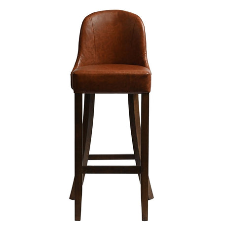 Kilsby Bar Chair in Vintage with Bison Tan Seat - HX902 All Stools Everyday   