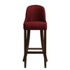 Kilsby Bar Chair in Vintage with Shetland Scarlett Seat - HX907 All Stools Everyday   