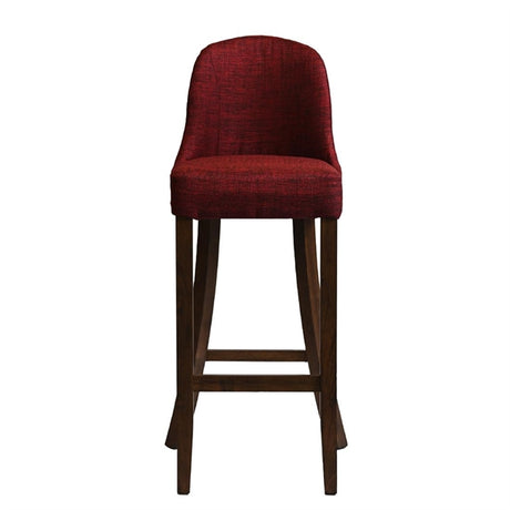 Kilsby Bar Chair in Vintage with Shetland Scarlett Seat - HX907 All Stools Everyday   