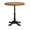 Pavia Round Dining Table in Weathered Oak (Pack of 2) - HX920 Wooden Tables Everyday   