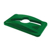 Rubbermaid Slim Jim Mixed Recycling Lid Green - HY008  Slim Jim   