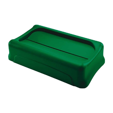 Rubbermaid Slim Jim Swing Lid Green - HY009  Slim Jim   