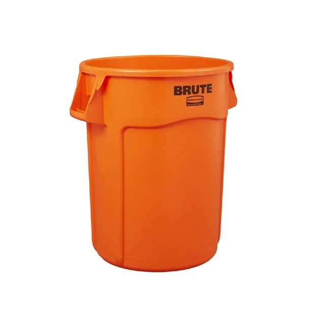 Rubbermaid BRUTE Container Hi-Visibility Orange 167Ltr - HY014  Brute   
