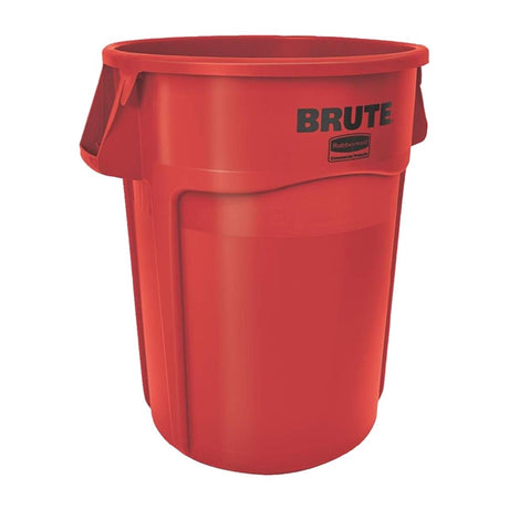 Rubbermaid BRUTE Container Red 167Ltr - HY027  Brute   