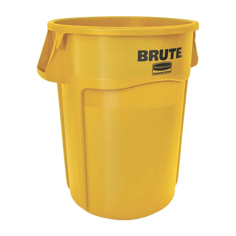 Rubbermaid BRUTE Container Yellow 167Ltr - HY028  Brute   