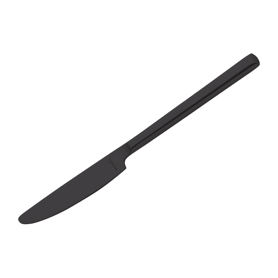 Amefa Metropole Black Dessert Knives (Pack of 12) - HY044 Amefa Cutlery Amefa   