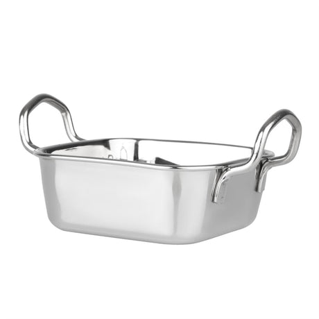 Olympia Table Presentation Square Dish Stainless Steel 115x115mm - HY123  Olympia   
