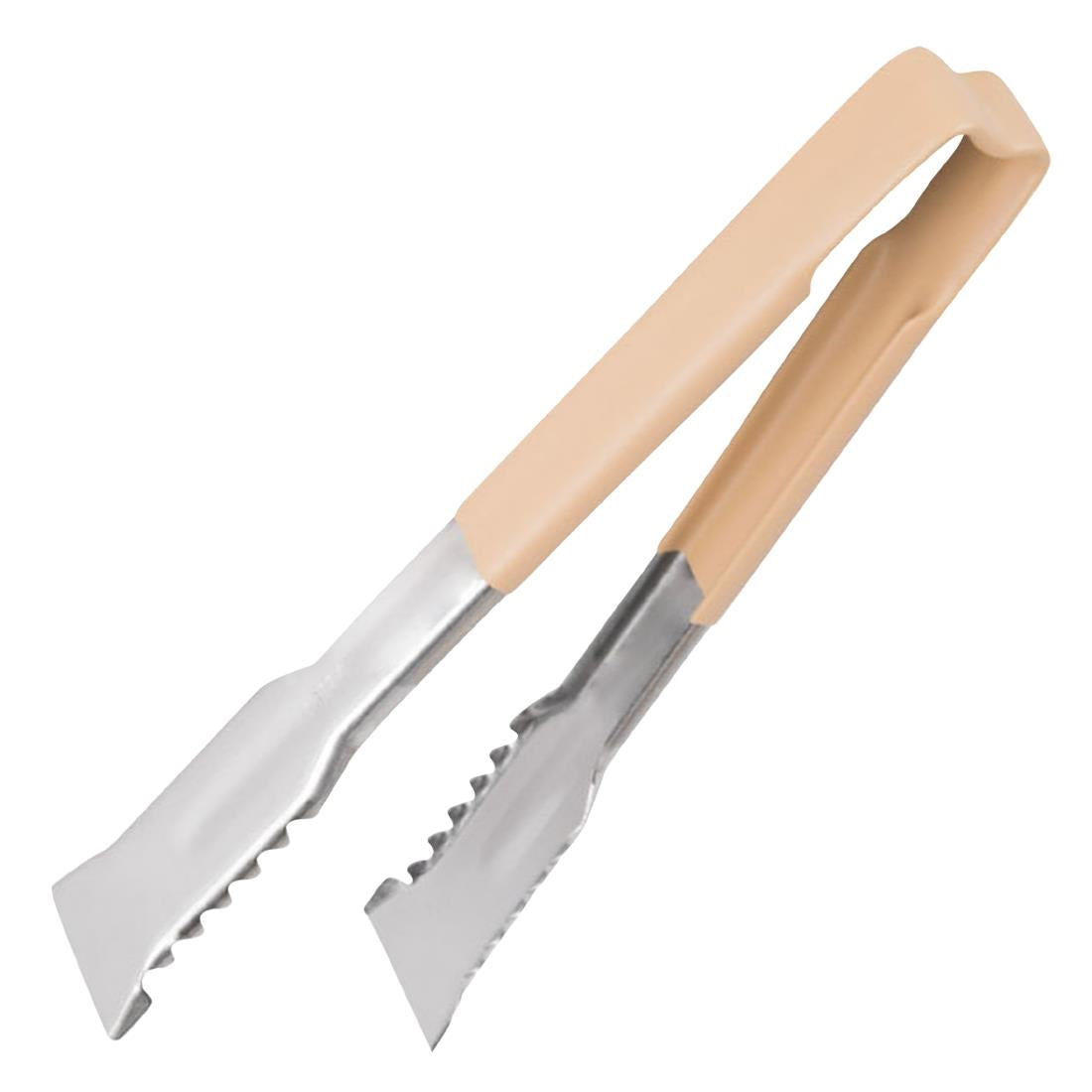 Vollrath Versagrip Tongs Flat Tan 9.5'' - HY166  Vollrath   