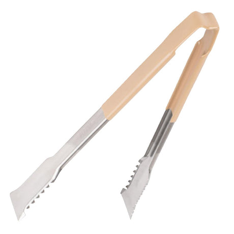 Vollrath Versagrip Tongs Flat Tan 12'' - HY167  Vollrath   