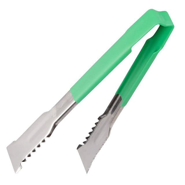 Vollrath Versagrip Tongs Flat Green 9.5'' - HY168  Vollrath   