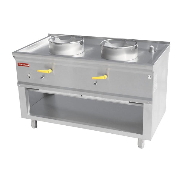 Diamond 2 Burner Wok Stove - HY189 Wok Cookers & Burners Diamond