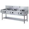 Diamond Freestanding Gas Triple Wok Burner with Cold Water Tap WGL3-20 - HY199  Diamond   