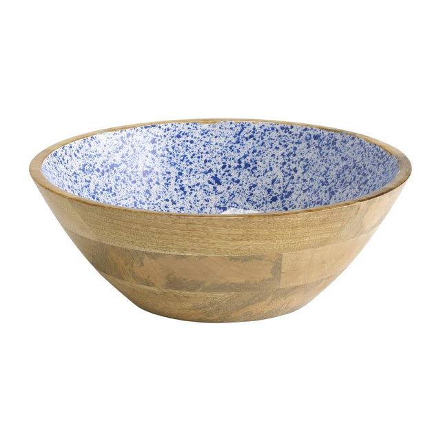 APS Mango Bowl Blue and White 300x105mm - HY236 Bowls APS