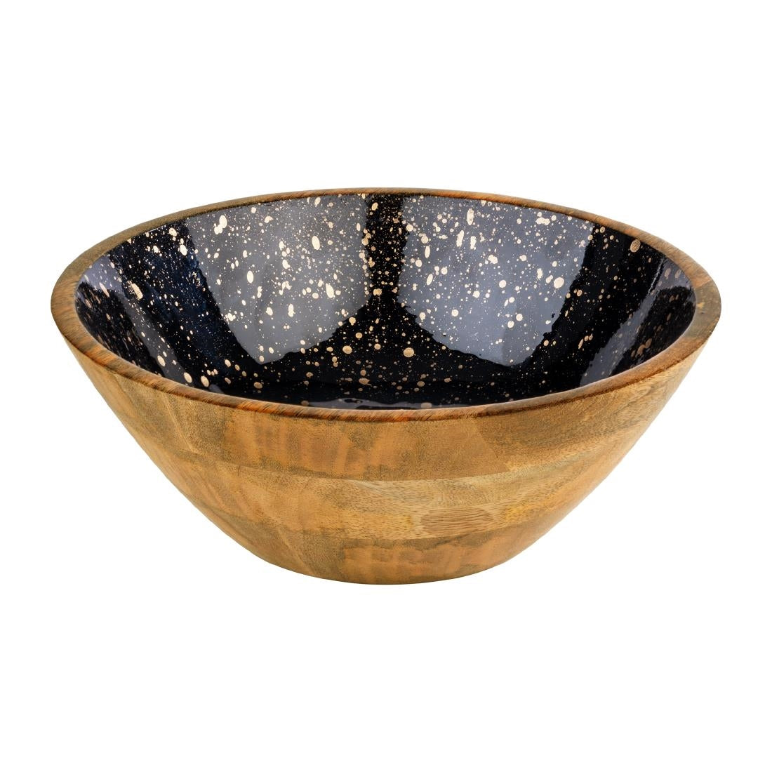 APS Mango Bowl Brown Black and Gold 300x105mm - HY238 Bowls APS