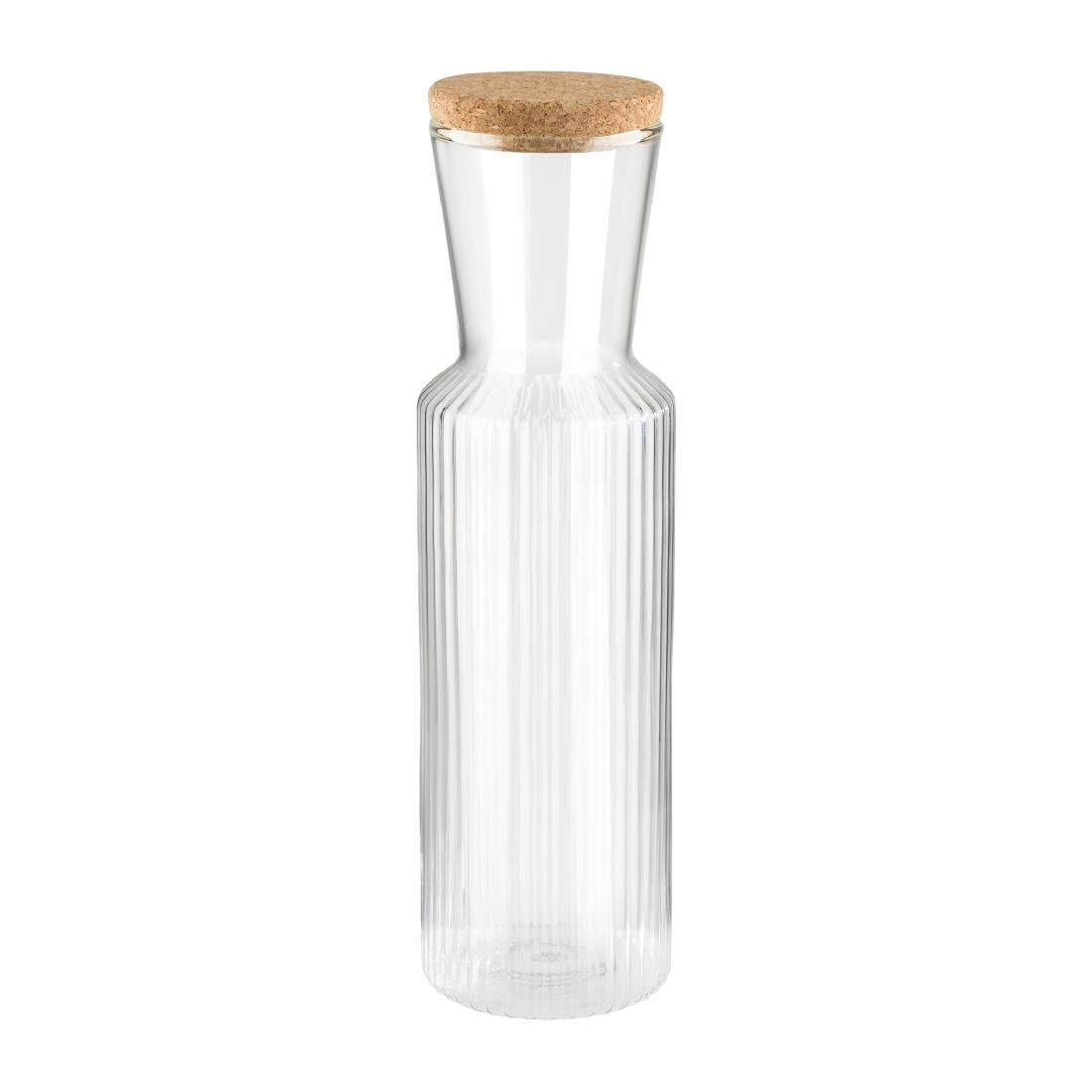 APS Lines Glass Carafe 0.9Ltr - HY243 Jugs, Pitchers, Decanters & Carafes APS   