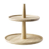 APS Valo Two-Tier Wooden Tray 300x280mm - HY255  APS   