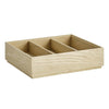 APS Inserts For GN 1/2 Wooden Box Black 300x240x60mm - HY268  APS   