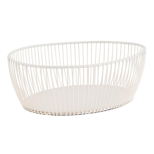 APS Svart Basket White 240x190x80mm - HY297  APS   