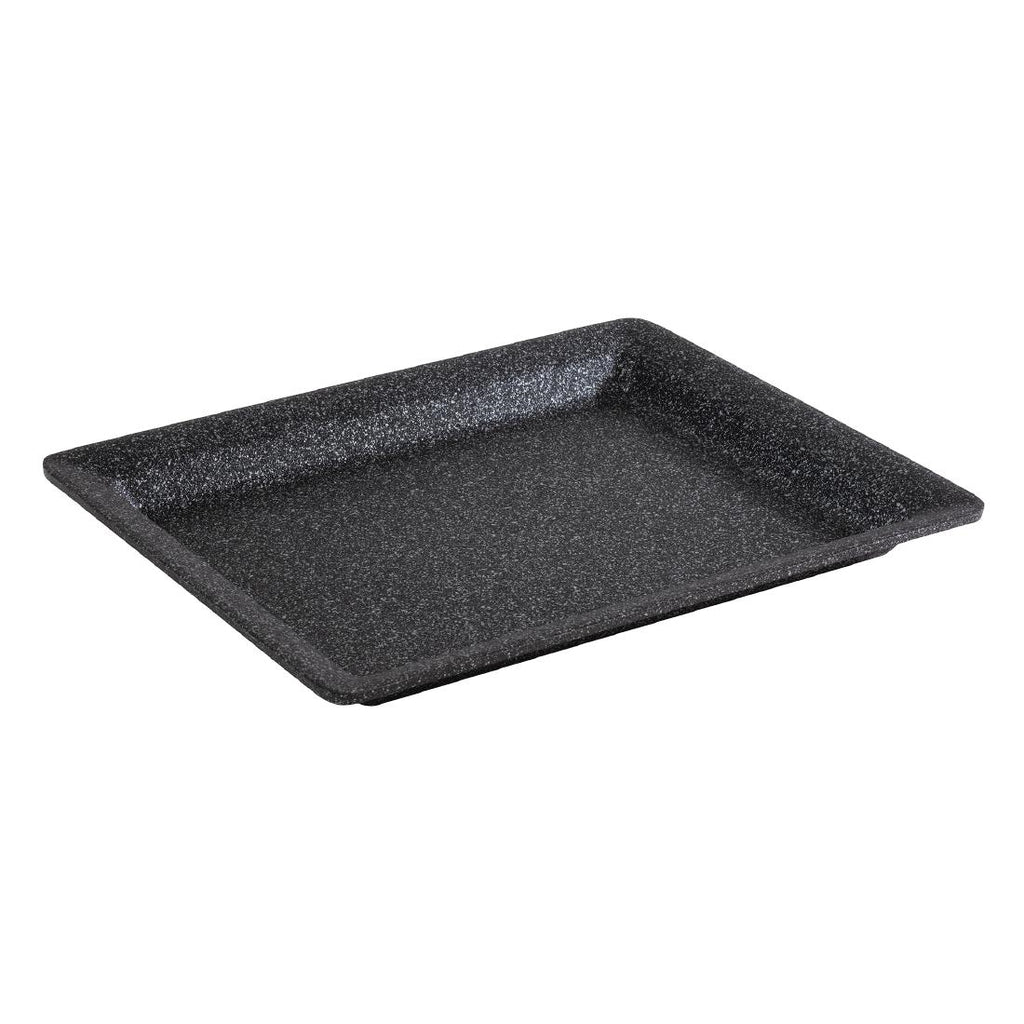 APS Frostfire Tray GN 1/2 Black 325x265x30mm - HY304  APS   