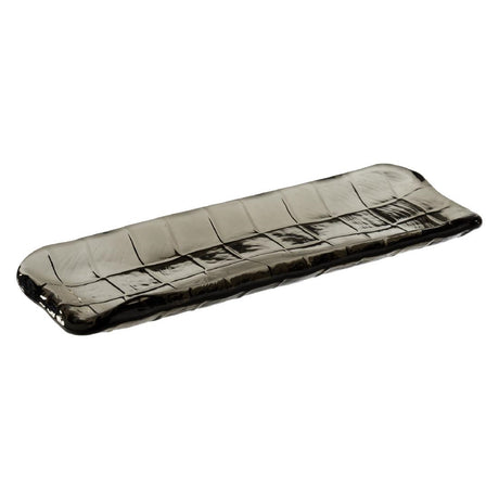 APS Takashi Sushi Board French Grey Glass 190x65mm - HY313  APS   