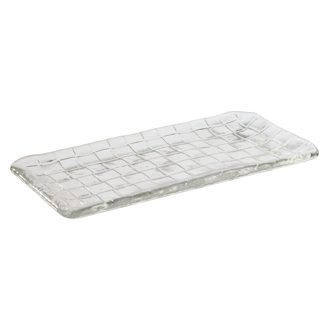 APS Takashi Sushi Board Clear Glass 260x130mm - HY314  APS   
