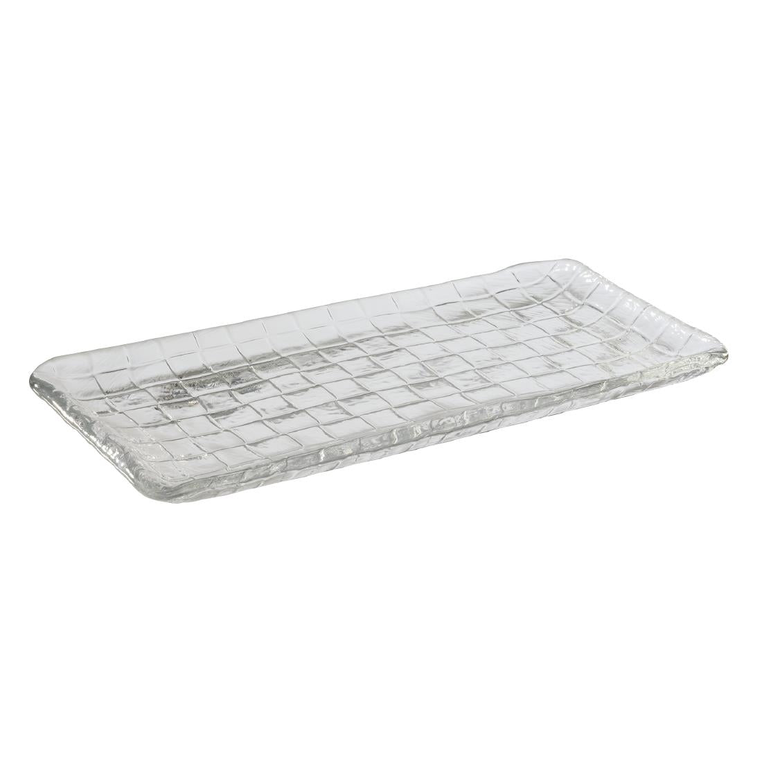 APS Takashi Sushi Board Clear Glass 295x155mm - HY318  APS   