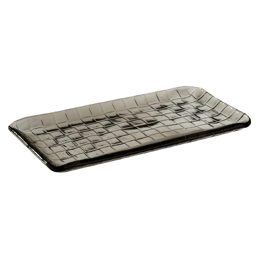 APS Takashi Sushi Board French Grey Glass 295x155mm - HY319  APS   