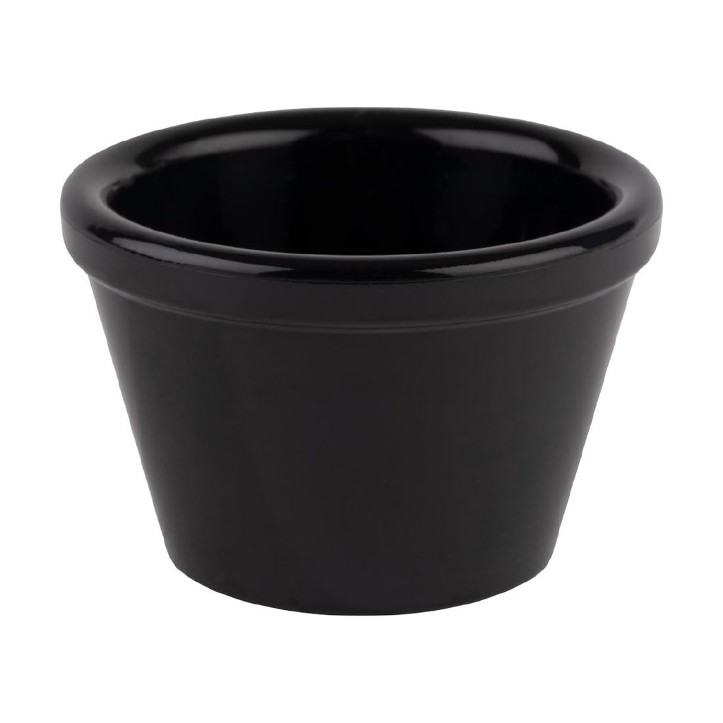 APS Friendly Dip Bowl Black 50ml - HY331  APS   