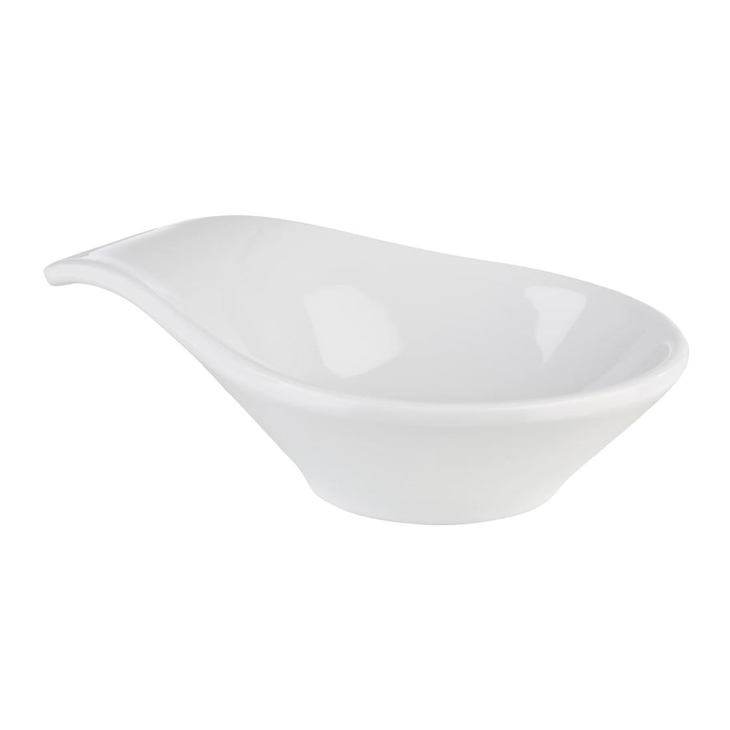 APS Friendly Bowl White 115x75x30mm - HY340  APS   