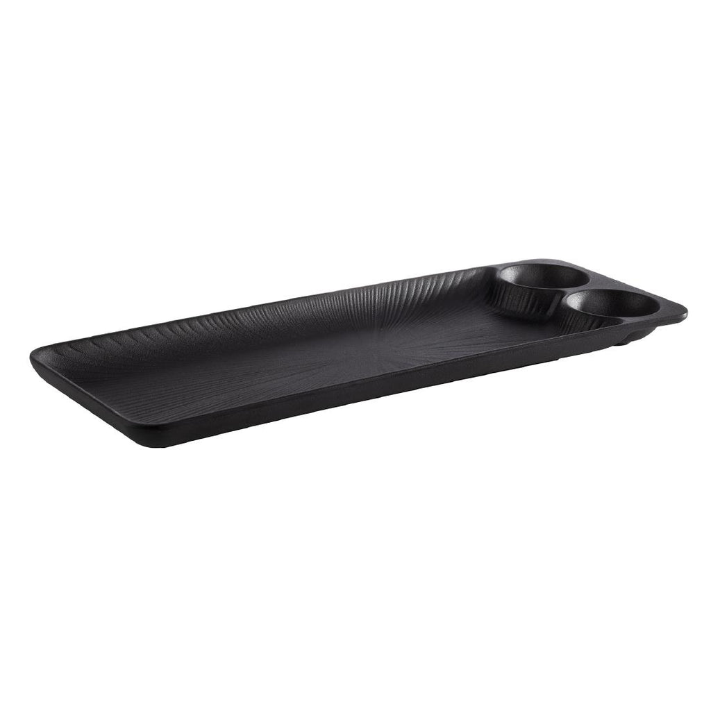 APS Nero Tray Black 410x150x25mm - HY363  APS   