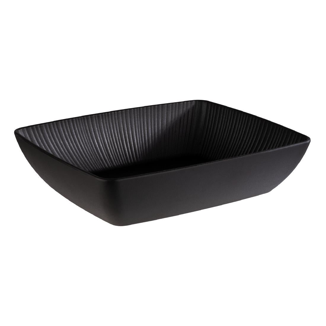 APS Nero Bowl GN 1/2 Black 325x265x75mm - HY367  APS   