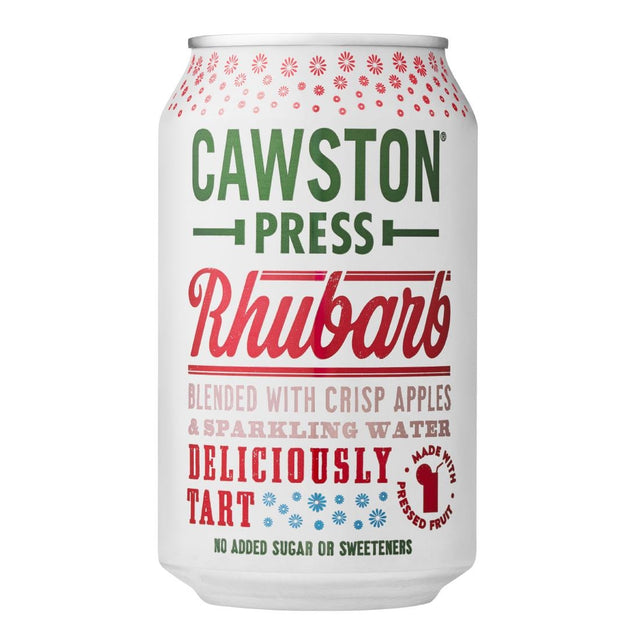 Cawston Press Sparkling Rhubarb Drink 330ml (Pack of 24) - HY396  Cawston Press   
