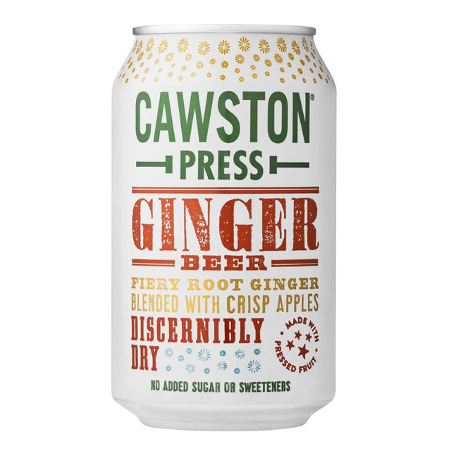 Cawston Press Sparkling Ginger Beer Drink 330ml (Pack of 24) - HY398  Cawston Press   