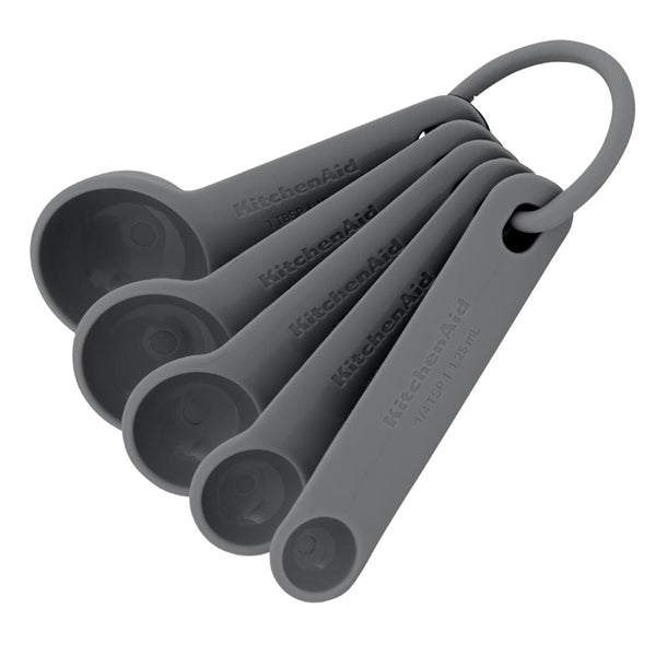 KitchenAid Measuring Spoons Grey (Set of 5) - HY575  Kitchenaid   