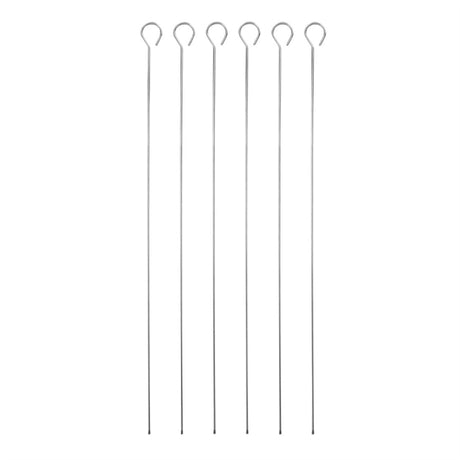 Masterclass Flat Sided Skewers (Set of 6) - HY594  Master Class   