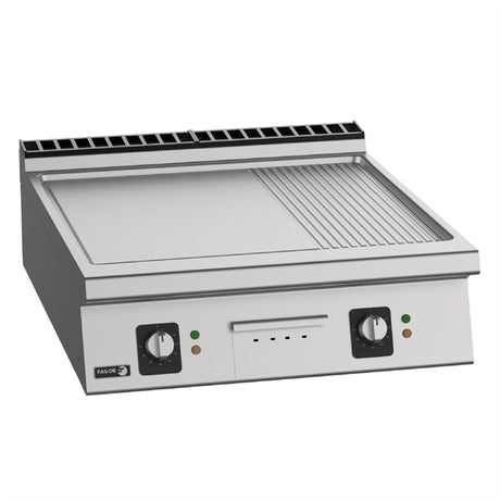 Fagor 900 Series Countertop Ribbed Plate Electric Griddle FT-E910 R - HY847  Fagor   