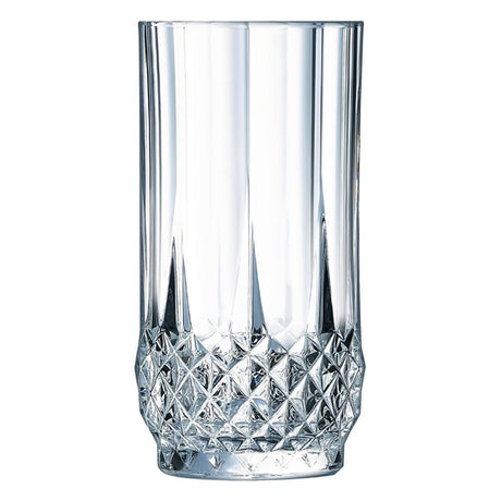 Cristal D'Arques Longchamp Hiball Glasses 280ml (Pack of 8) - HY883 Arcoroc Hi Balls and Tumblers Cristal d'Arques   