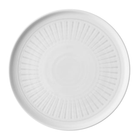 Churchill Era Grey Walled Plates 260mm (Pack of 6) - HY907 Plates Churchill Super Vitrified