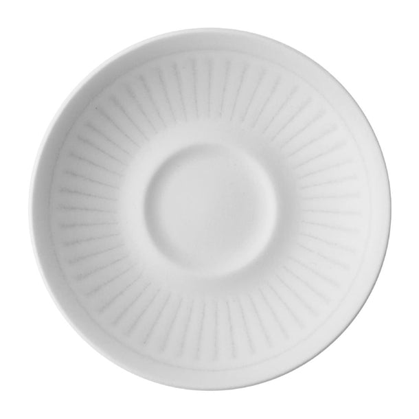 Churchill Era Grey Espresso Saucers 115mm (Pack of 12) - HY916 Churchill Super Vitrified Churchill Super Vitrified   