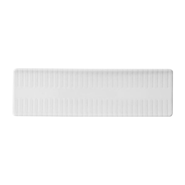 Churchill Era Grey Oblong Plates 300x90mm (Pack of 6) - HY918 Plates Churchill Super Vitrified