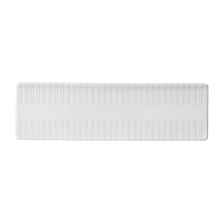 Churchill Era Grey Oblong Plates 300x90mm (Pack of 6) - HY918 Plates Churchill Super Vitrified