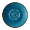 Churchill Stonecast Java Blue Cafe Cappuccino Saucers 158mm (Pack of 12) - HY936 Churchill Super Vitrified Churchill Super Vitrified   
