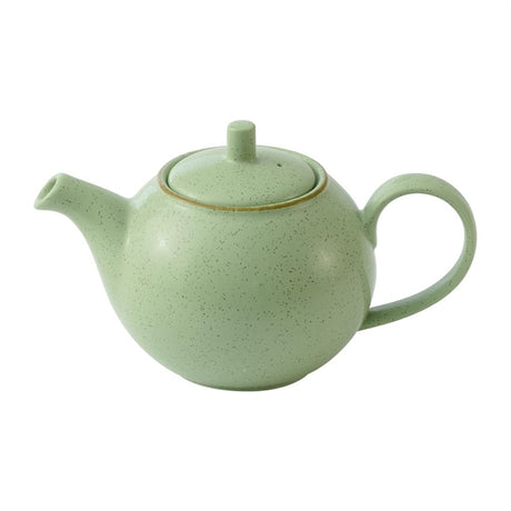 Churchill Stonecast Sage Green Replacement Lids for 443ml Teapots (Pack of 6) - HY959 Churchill Super Vitrified Churchill Super Vitrified   