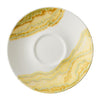 Churchill China Tide Gold Cappuccino Saucers 158mm (Pack of 12) - HY971 Churchill Super Vitrified Churchill Super Vitrified   