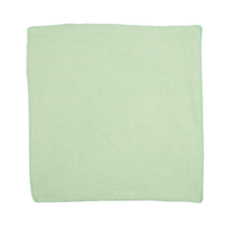 Rubbermaid Economy Microfibre Cloth Green 400x400mm (Pack of 24) - HZ151  Rubbermaid   