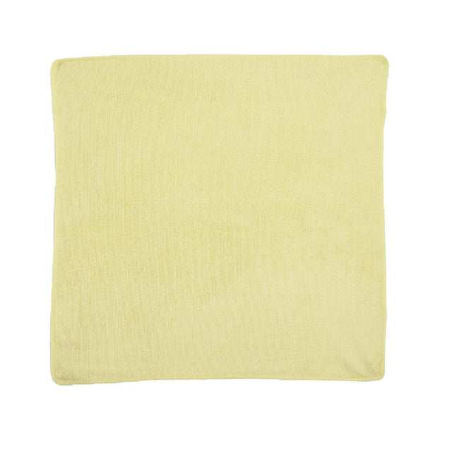 Rubbermaid Economy Microfibre Cloth Yellow 400x400mm (Pack of 24) - HZ153  Rubbermaid   