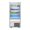 Williams Slimline Gem Multideck Fridge Stainless with Hinged Front Door R70-SCD-HFD - HZ271 Refrigerated Merchandisers Williams