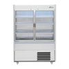 Williams Slimline Gem Multideck Fridge White with Hinged Front Door R125-WCD-HFD - HZ274 Refrigerated Merchandisers Williams