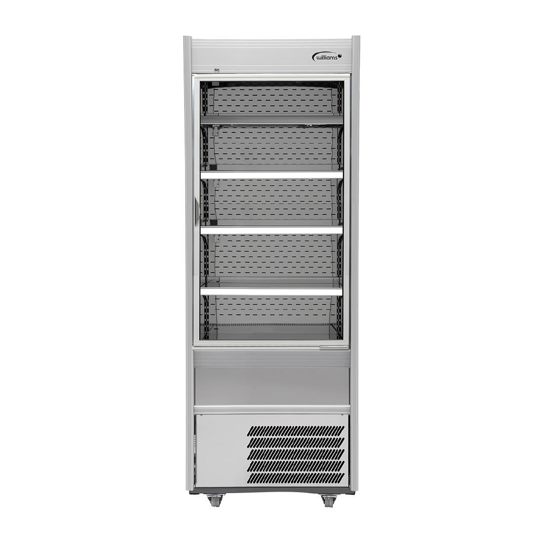 Williams M-Series Gem Multideck Fridge Stainless with Hinged Front Door M70-SCD-HFD - HZ281 Refrigerated Merchandisers Williams