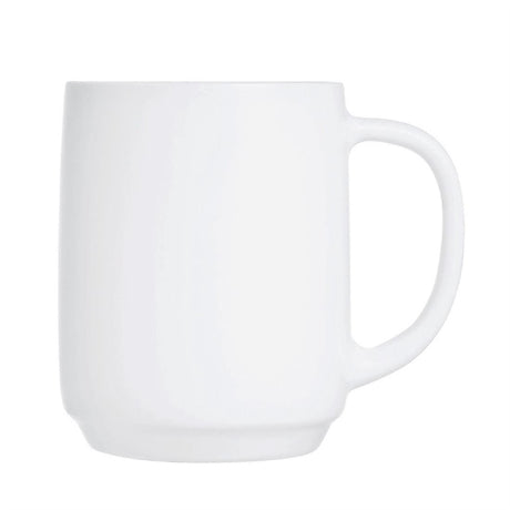 Arcoroc Intensity White Baril Mugs 290ml (Pack of 24) - HZ449 Arcoroc Crockery Arcoroc   